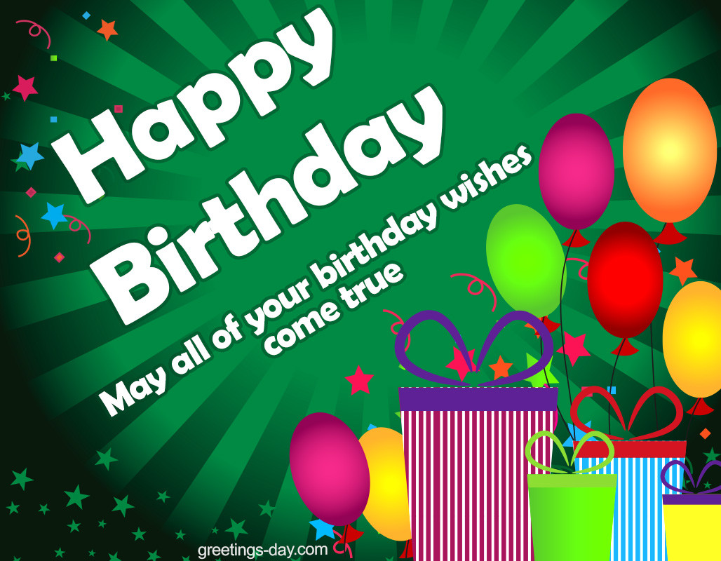 The Best Happy Birthday Wishes
 Greeting cards for every day November 2015