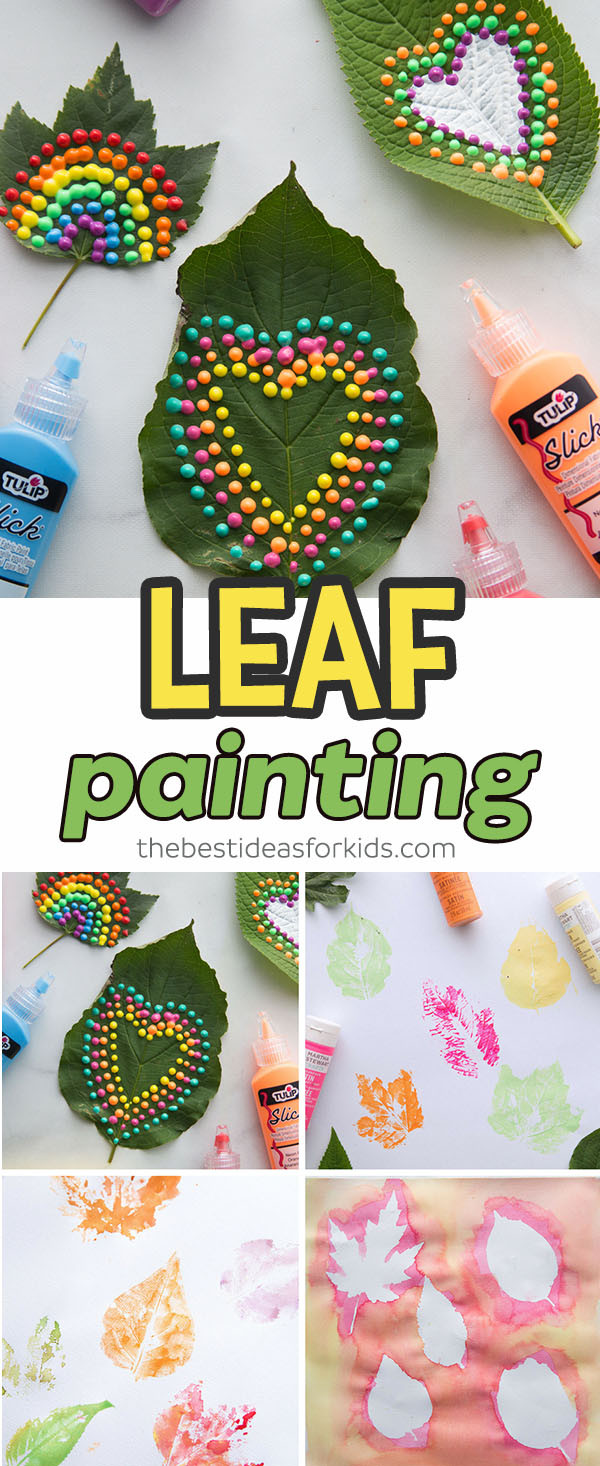 The Best Ideas For Kids
 Leaf Painting The Best Ideas for Kids