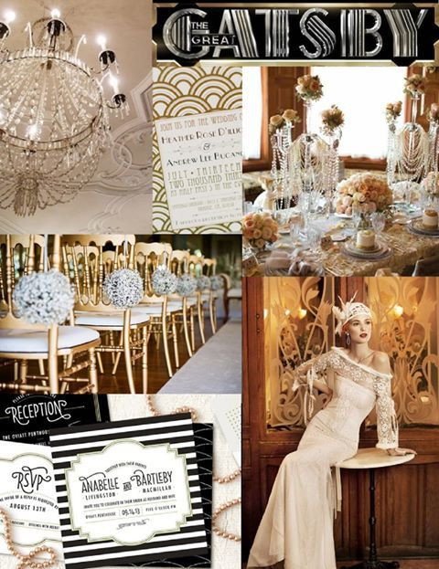 The Great Gatsby Themed Wedding
 great gatsby themed weddings