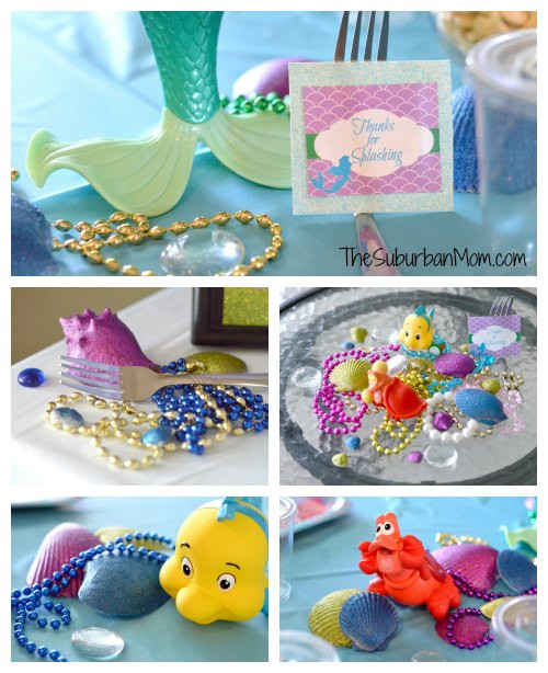 The Little Mermaid Party Ideas
 The Little Mermaid Ariel Birthday Party Ideas Food