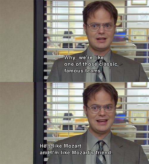 The Office Friendship Quotes
 The fice Mozart s friend The fice