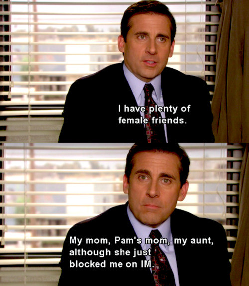 The Office Friendship Quotes
 female friends on Tumblr