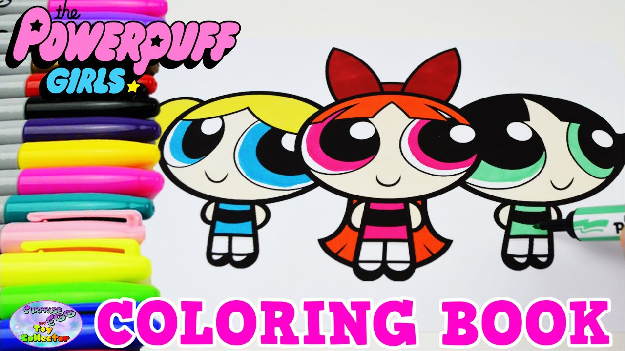 The Powerpuff Girls Coloring Book
 The Powerpuff Girls Coloring Book Blossom Bubbles Show