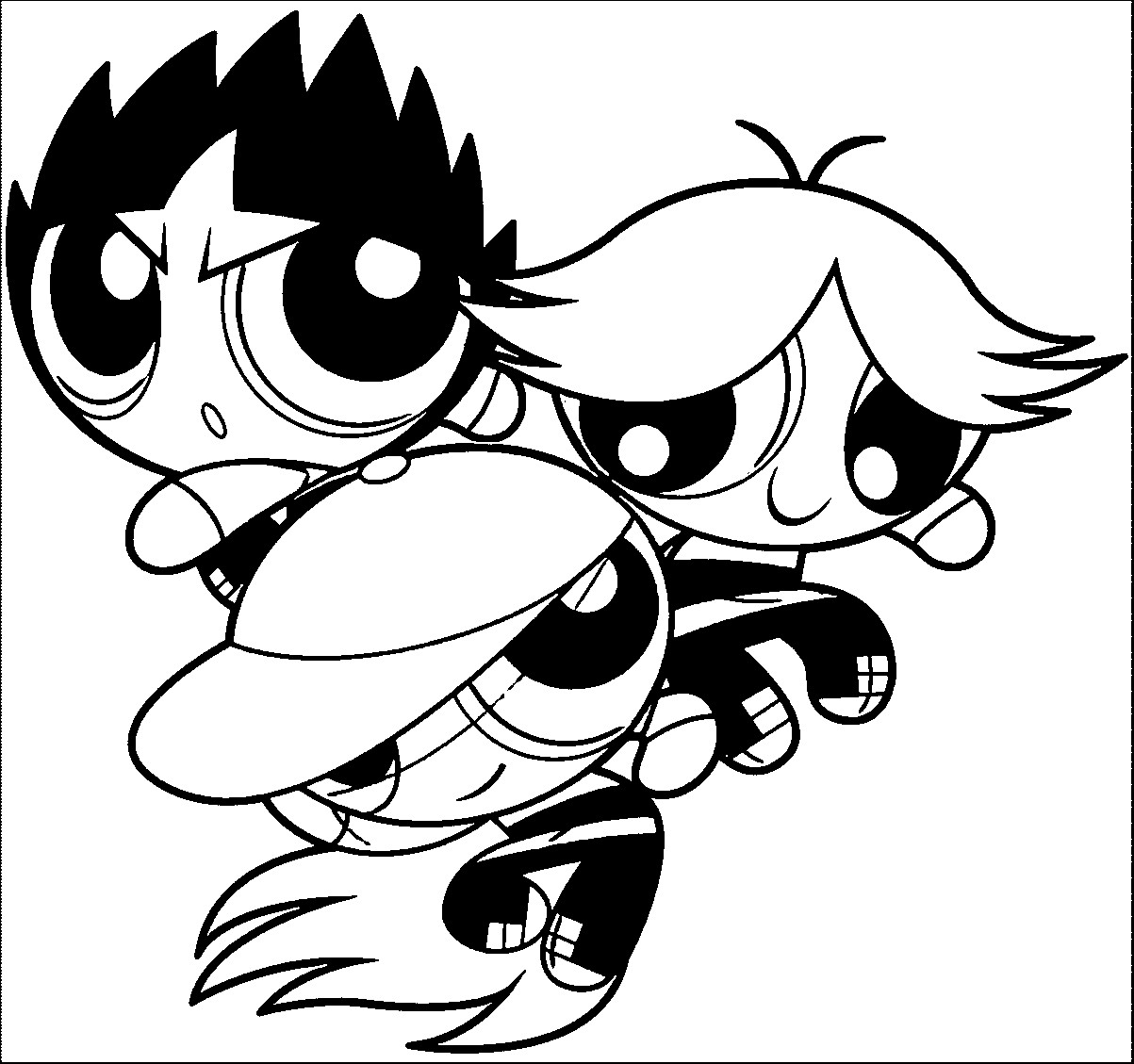 The Powerpuff Girls Coloring Pages
 Pin on color pages