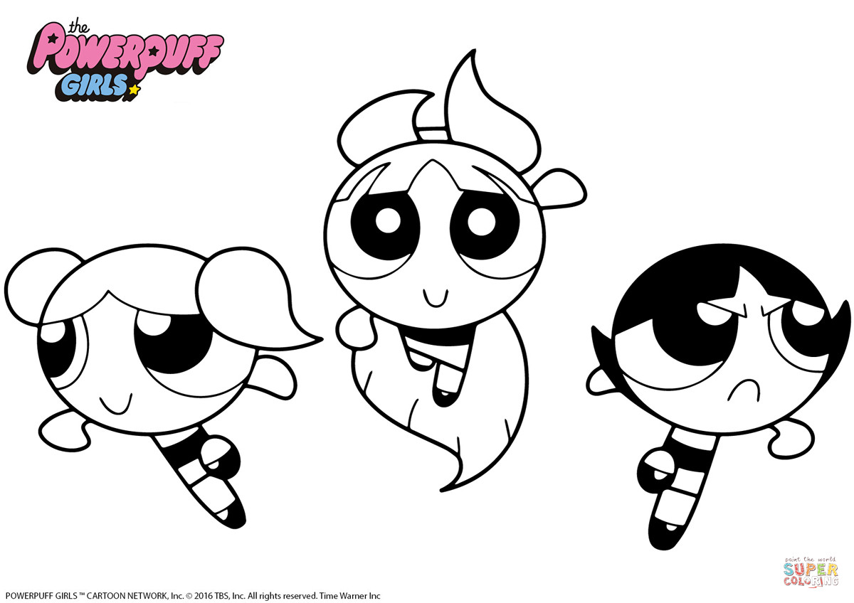 The Powerpuff Girls Coloring Pages
 Powerpuff Girls coloring page