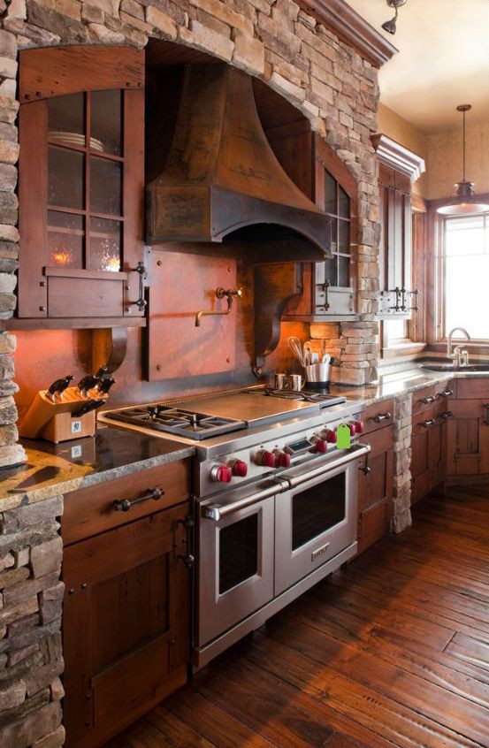 The Rustic Kitchen
 40 Rustic Kitchen Designs to Bring Country Life