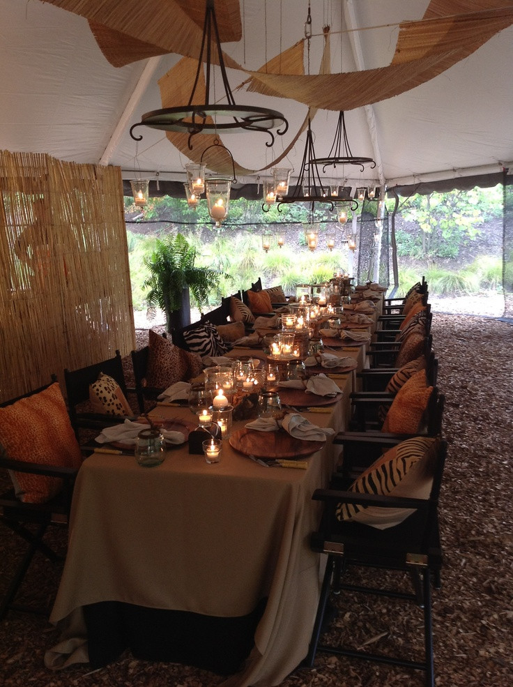 Themed Dinner Party Ideas For Adults
 1281 best Adult Safari Zoo or Rainforest Themed Party