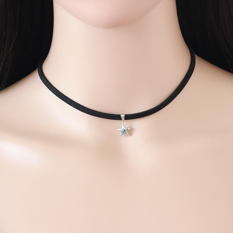 Thin Black Choker Necklace
 Wholesale 2017 Simple Fashion Choker Necklace Thin Black