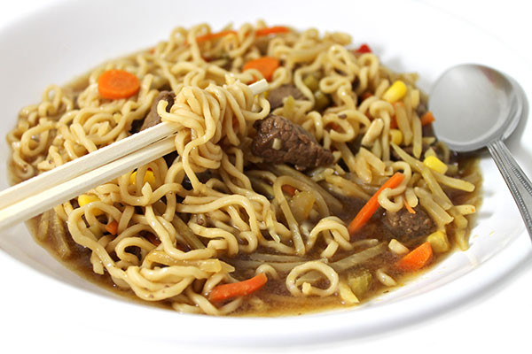 Thin Chinese Noodles
 Skinny Asian Steak and Noodle Bowl with Weight Watchers