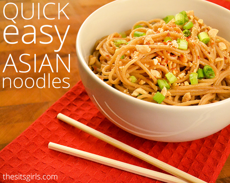 Thin Chinese Noodles
 Quick & Easy Asian Noodles Recipe