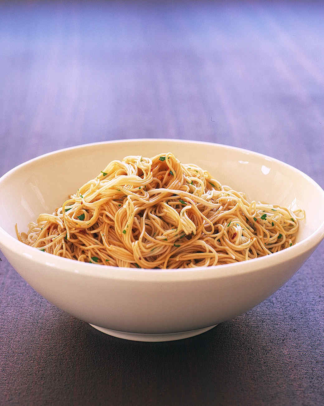 Thin Chinese Noodles
 Chinese Noodles with Sesame Dressing