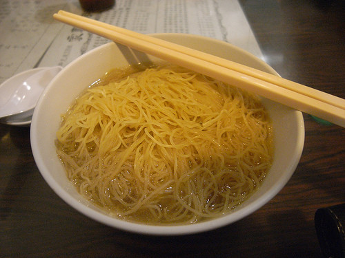 Thin Chinese Noodles
 noodle Wiktionary