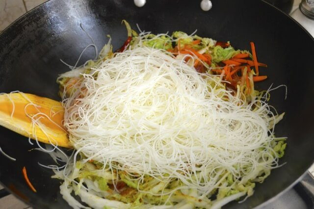 Thin Chinese Noodles
 Singapore Noodles Singapore Mei Fun The Woks of Life