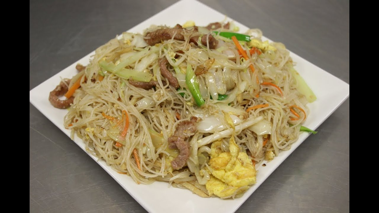 Thin Chinese Noodles
 How to Make Pork Mei Fun Rice Noodles