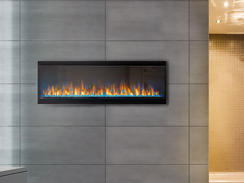 Thin Electric Fireplace
 Napoleon 50" Alluravision Slim Wall Mount Electric