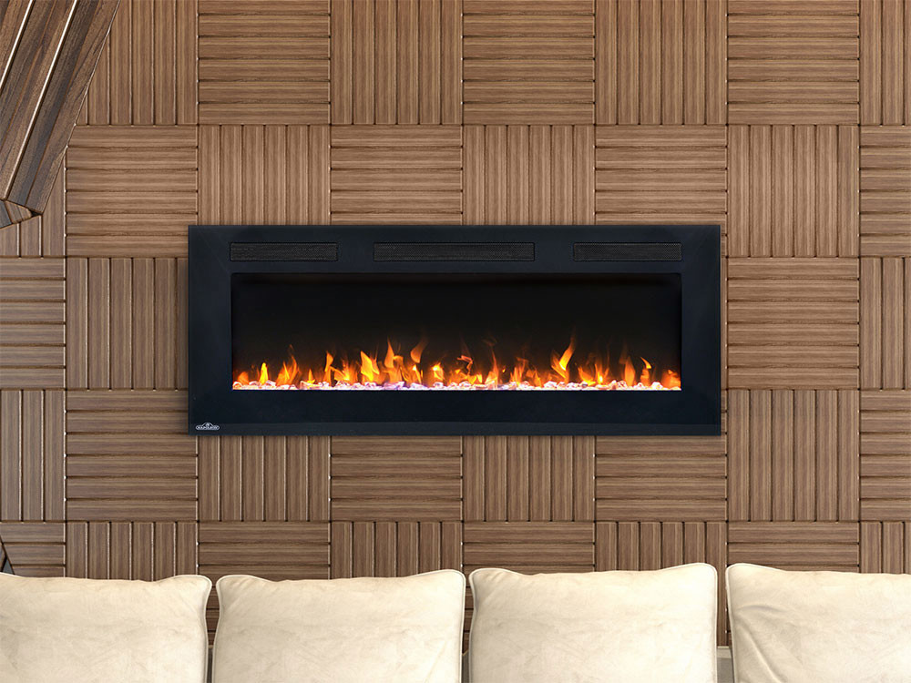 Thin Electric Fireplace
 Napoleon 42 In Allure Wall Mount Electric Fireplace NEFL42FH
