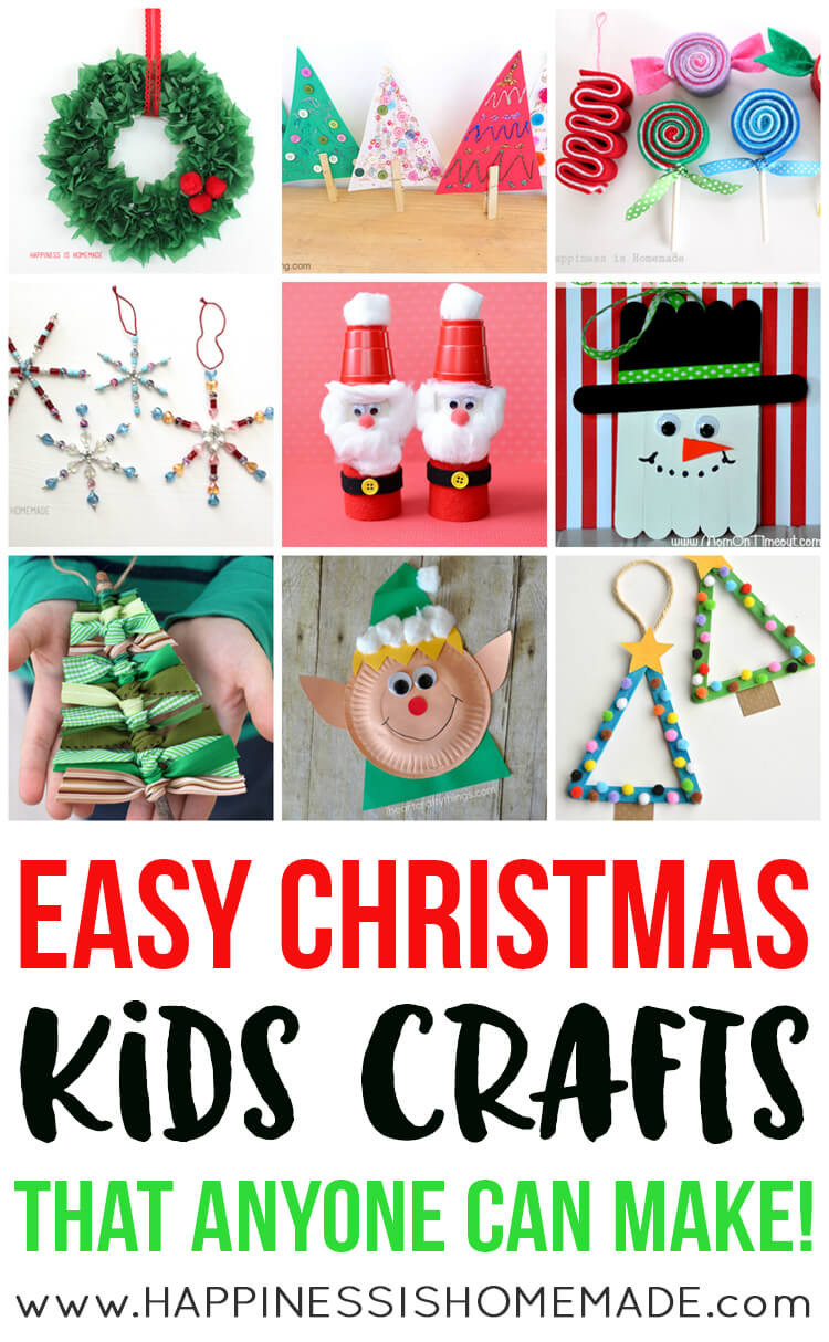 Things Kids Can Make
 Easy Fall Kids Crafts That Anyone Can Make Happiness is