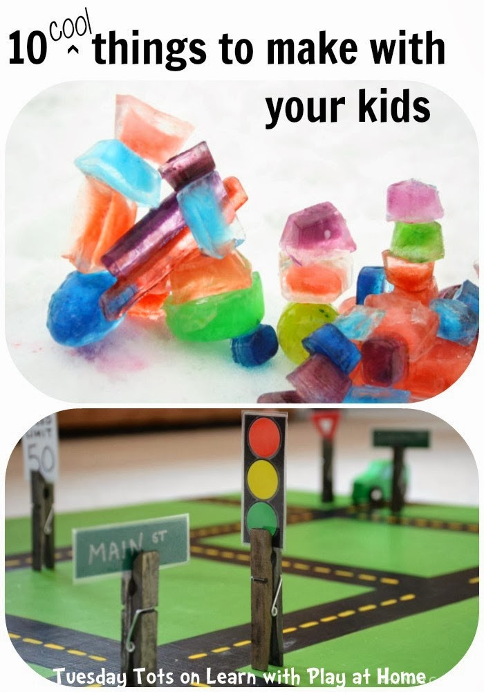 Things Kids Can Make
 Learn with Play at Home 10 cool things to make with your kids