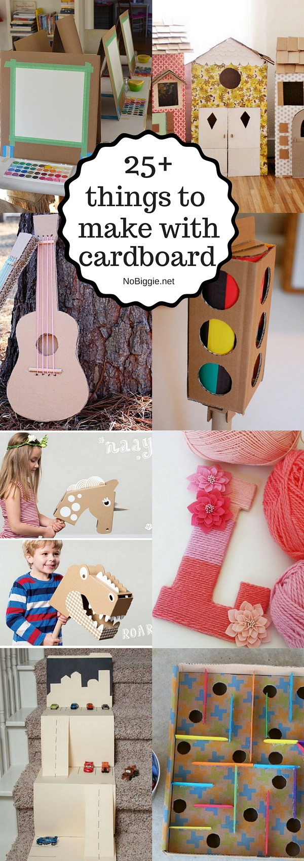 Things To Make With Kids
 25 Things to make with cardboard