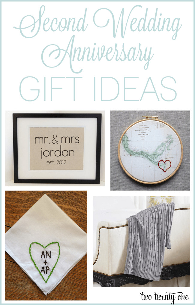 Third Year Anniversary Gift Ideas
 2 Wedding Anniversary Gifts For Him