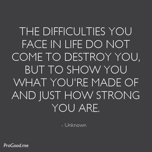 This Is Your Life Quote
 Quotes About Life Difficulties QuotesGram