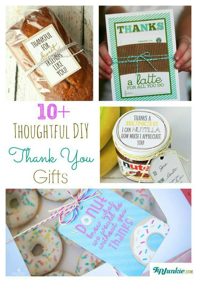 Thoughtful Thank You Gift Ideas
 11 Thoughtful DIY Thank You Gifts – Tip Junkie