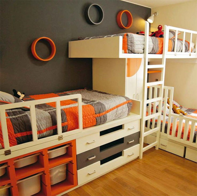 Three Kids One Room
 16 clever ways to fit three kids in one bedroom