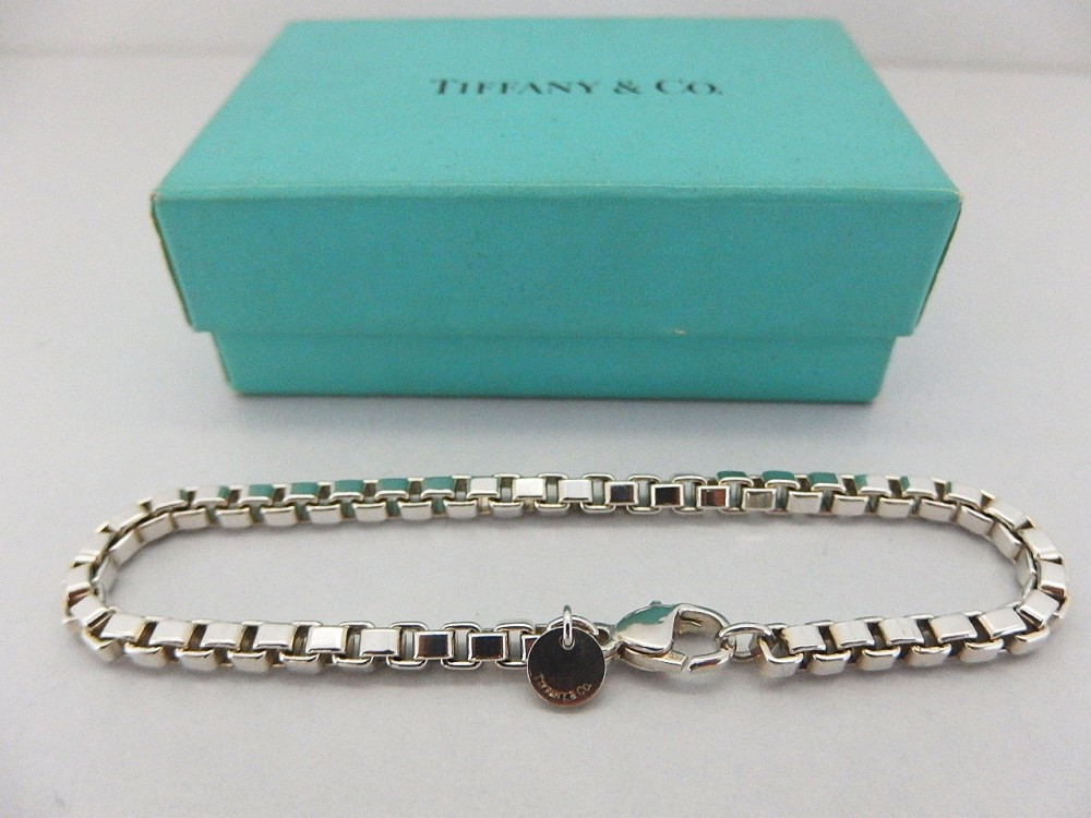 Tiffany Sterling Silver Bracelet
 Authentic Tiffany & Co Bangle Bracelet Sterling Silver