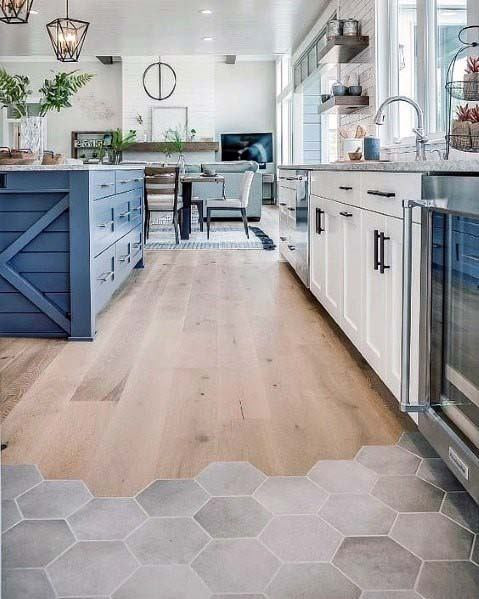 Tile In Kitchen Floor
 Top 50 Best Kitchen Floor Tile Ideas Flooring Designs