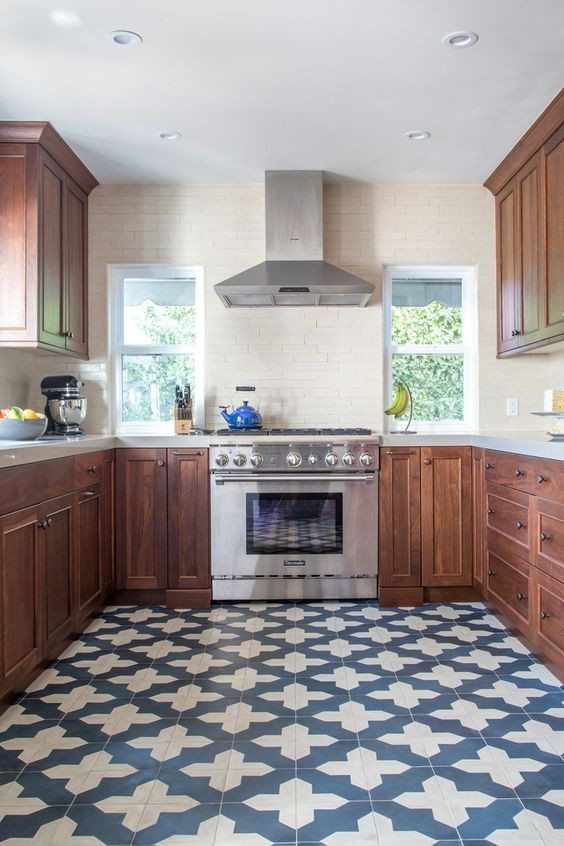 Tile In Kitchen Floor
 25 Bold Flooring Ideas That Make Your Spaces Stand Out