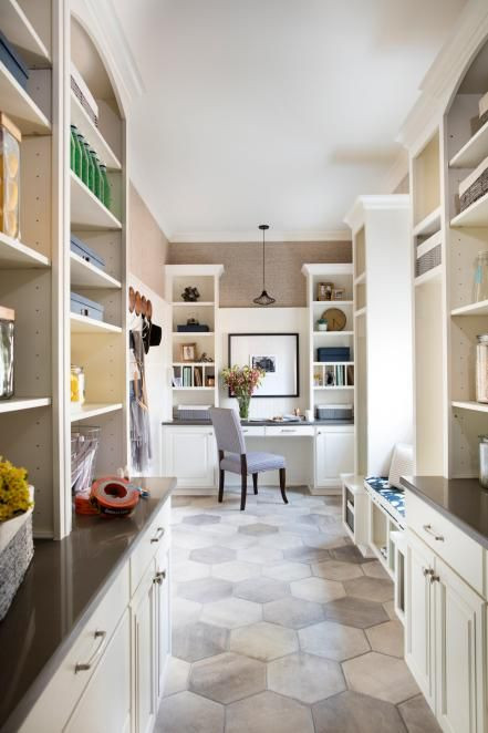 Tile In Kitchen Floor
 of the HGTV Smart Home 2016 Kitchen & Pantry