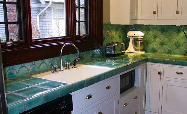 Tile Kitchen Countertops Ideas
 Tile Countertops and Table Tops Blending Beauty