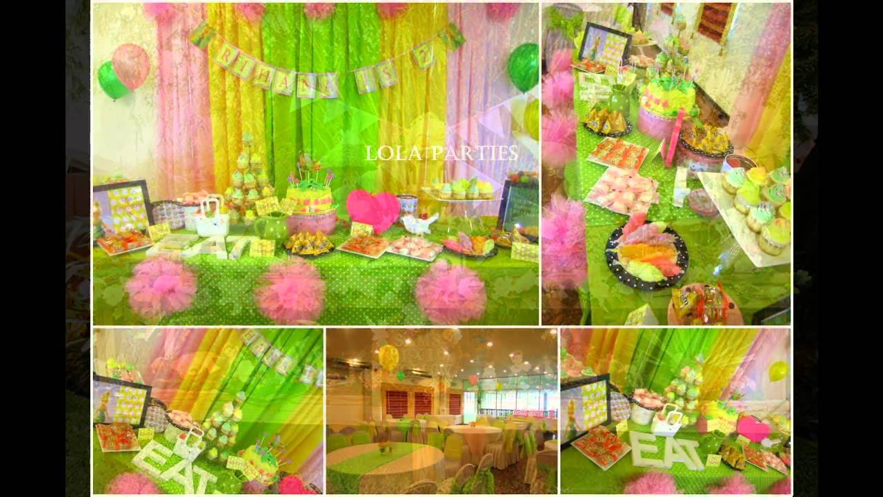 Tinkerbell Birthday Decorations
 Cute Tinkerbell themed birthday party ideas