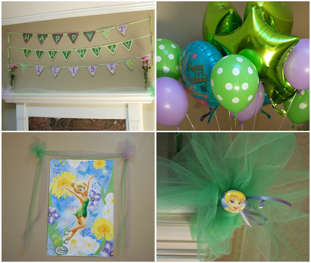 Tinkerbell Birthday Decorations
 All Things Elise & Alina Elise s Second Birthday