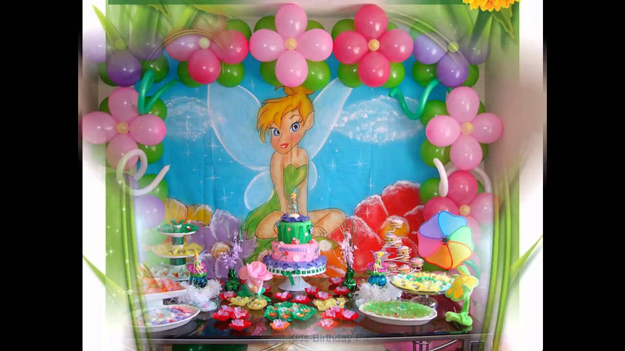Tinkerbell Birthday Decorations
 Beautiful Tinkerbell party decorations ideas