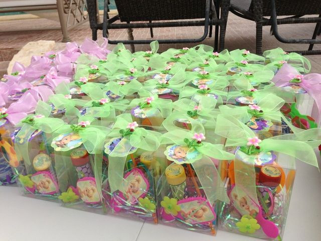 Tinkerbell Birthday Decorations
 Favors at a Tinkerbell Party tinkerbell partyfavors