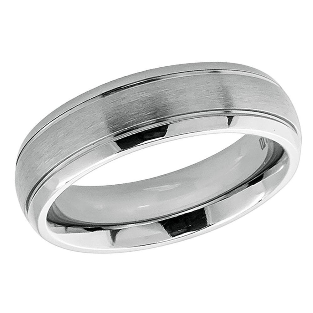 Titanium Wedding Bands
 Men s 6mm Titanium Wedding Band Engagement Ring Domed