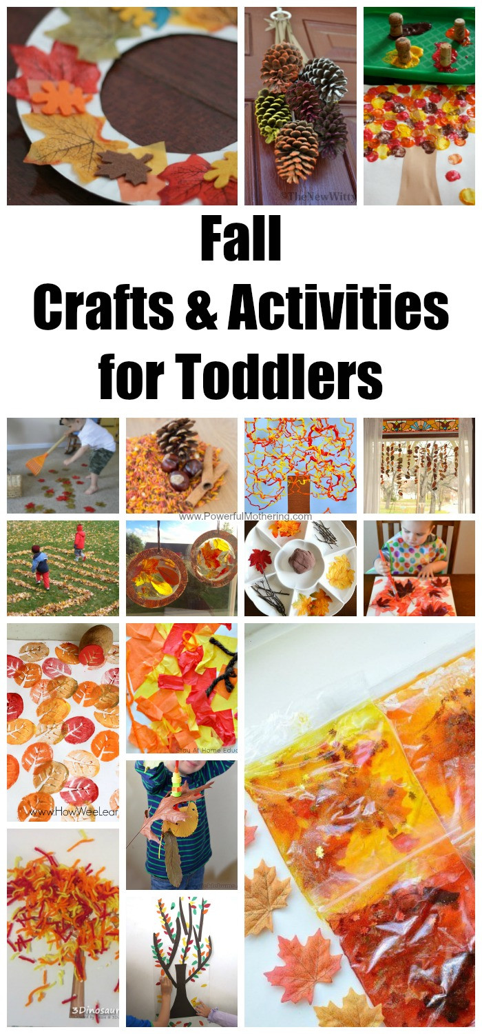 Toddler Art And Craft Projects
 Fall Crafts & Activities for Toddlers