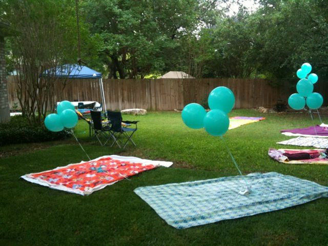 Toddler Backyard Birthday Party Ideas
 great idea for outdoor kids party