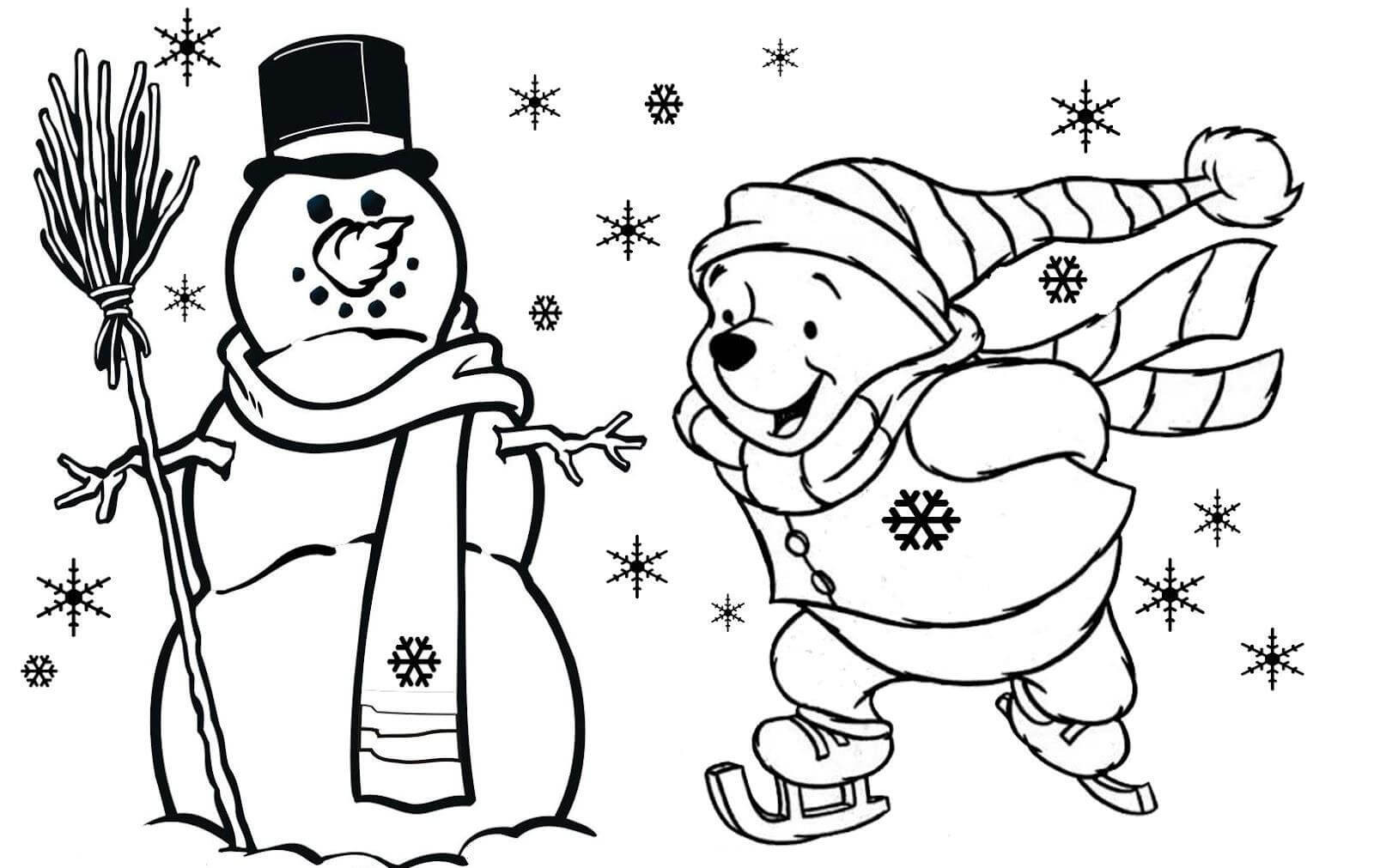 Toddler Christmas Coloring Pages Free
 Christmas Coloring Pages To Print Free