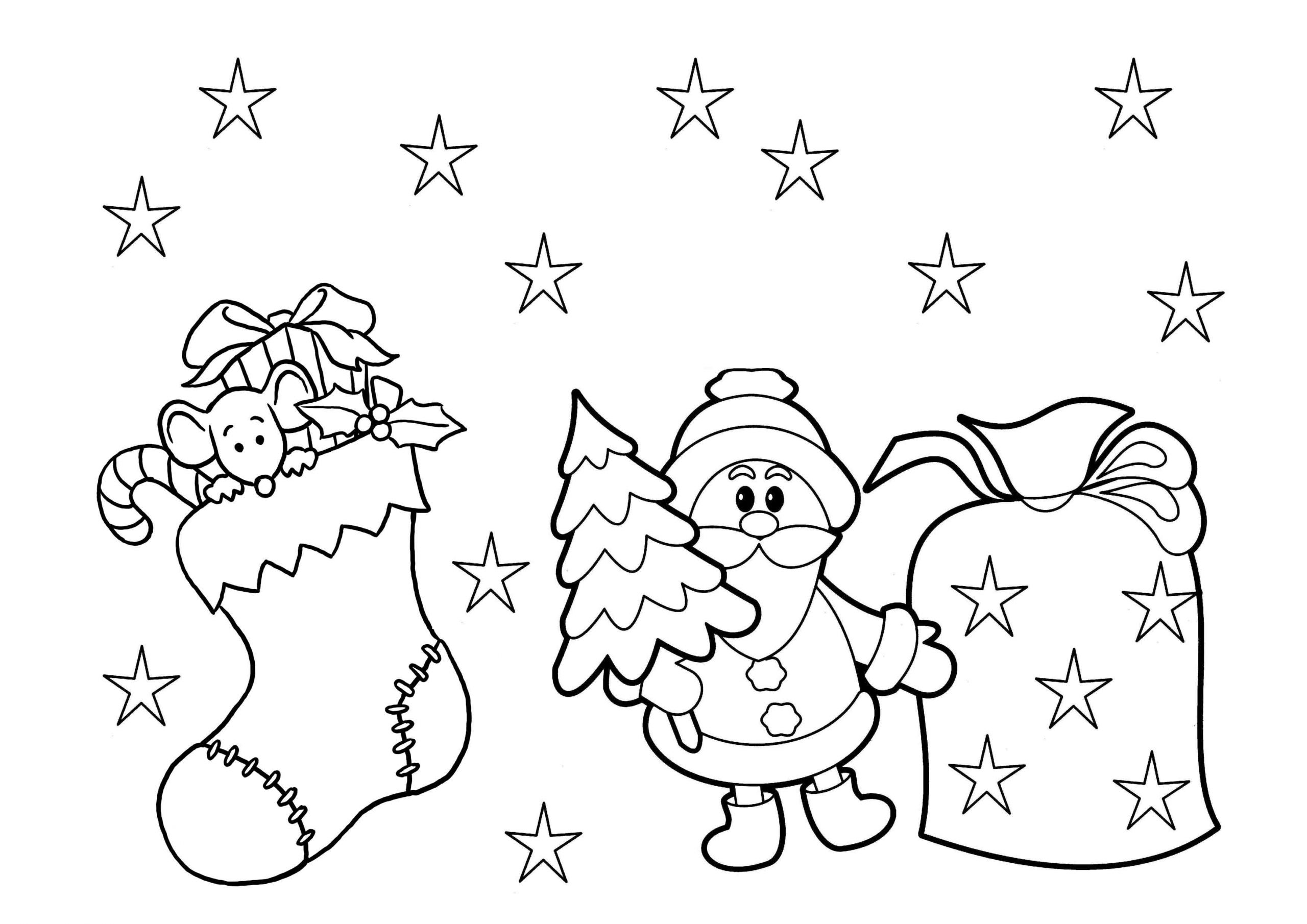 Toddler Christmas Coloring Pages Free
 Print & Download Printable Christmas Coloring Pages for Kids