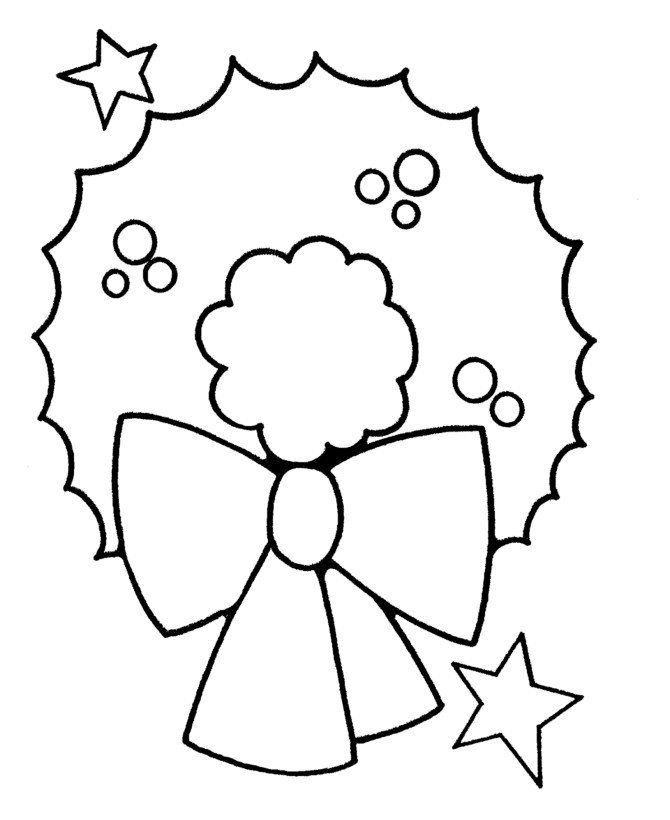 Toddler Christmas Coloring Pages
 Christmas Coloring Pages for Preschoolers Best Coloring