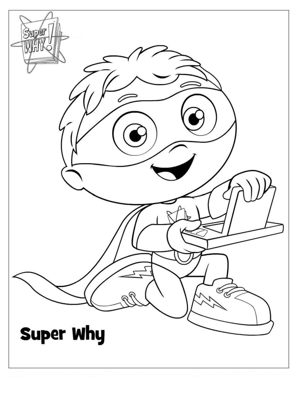 Toddler Coloring Book
 Super Why Coloring Pages Best Coloring Pages For Kids
