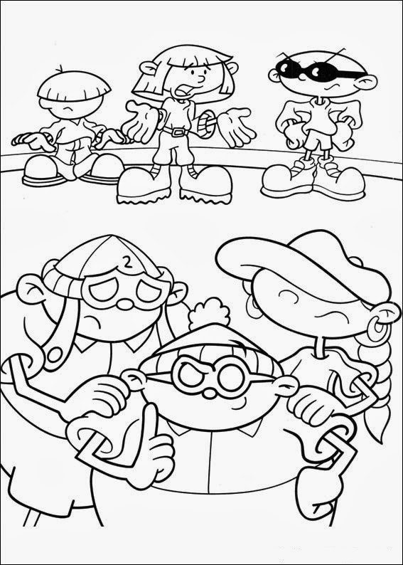 Toddler Coloring Sheet
 Fun Coloring Pages Codename Kids Next Door Coloring Pages