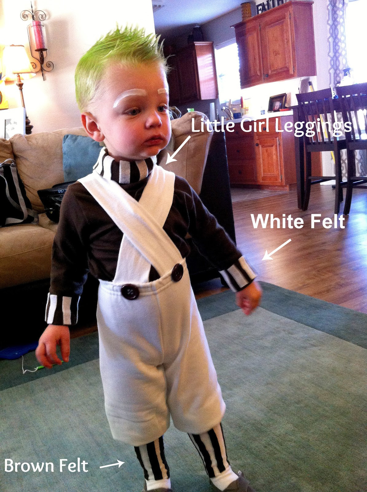 Toddler Costumes DIY
 Life s Sweetest Little Blessings DIY Oompa Loompa