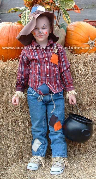 Toddler Scarecrow Costume DIY
 27 best Costume images on Pinterest