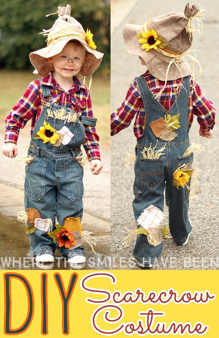 Toddler Scarecrow Costume DIY
 Easy & Adorable DIY Scarecrow Costume That s Perfect for