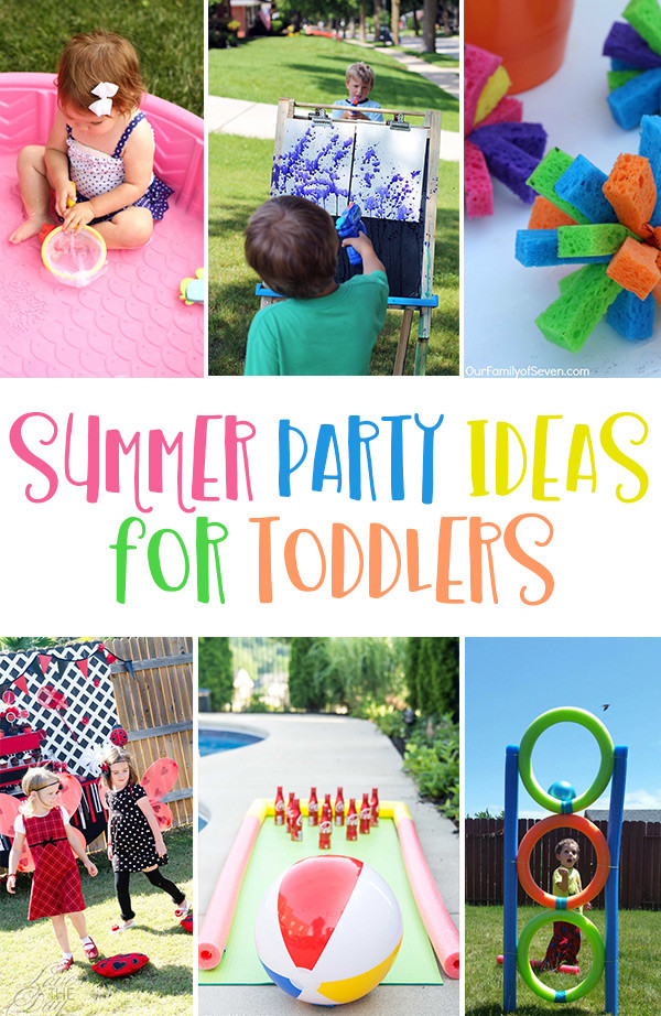 Toddler Summer Birthday Party Ideas
 Summer Party Games for Toddlers on Love The Day by Lindi Haws