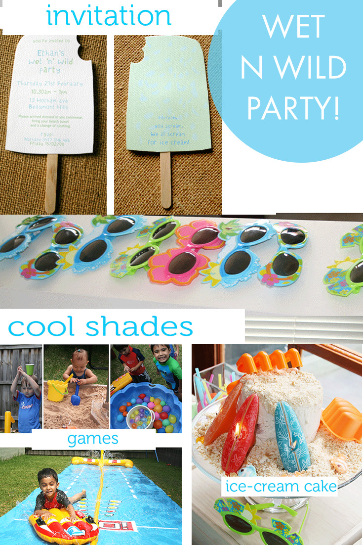 Toddler Summer Birthday Party Ideas
 Wet N Wild Children s Summer Birthday Party