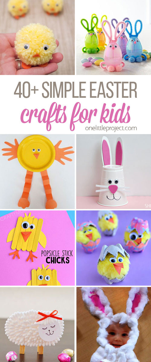 Toddlers Easter Craft Ideas
 40 Simple Easter Crafts for Kids e Little Project
